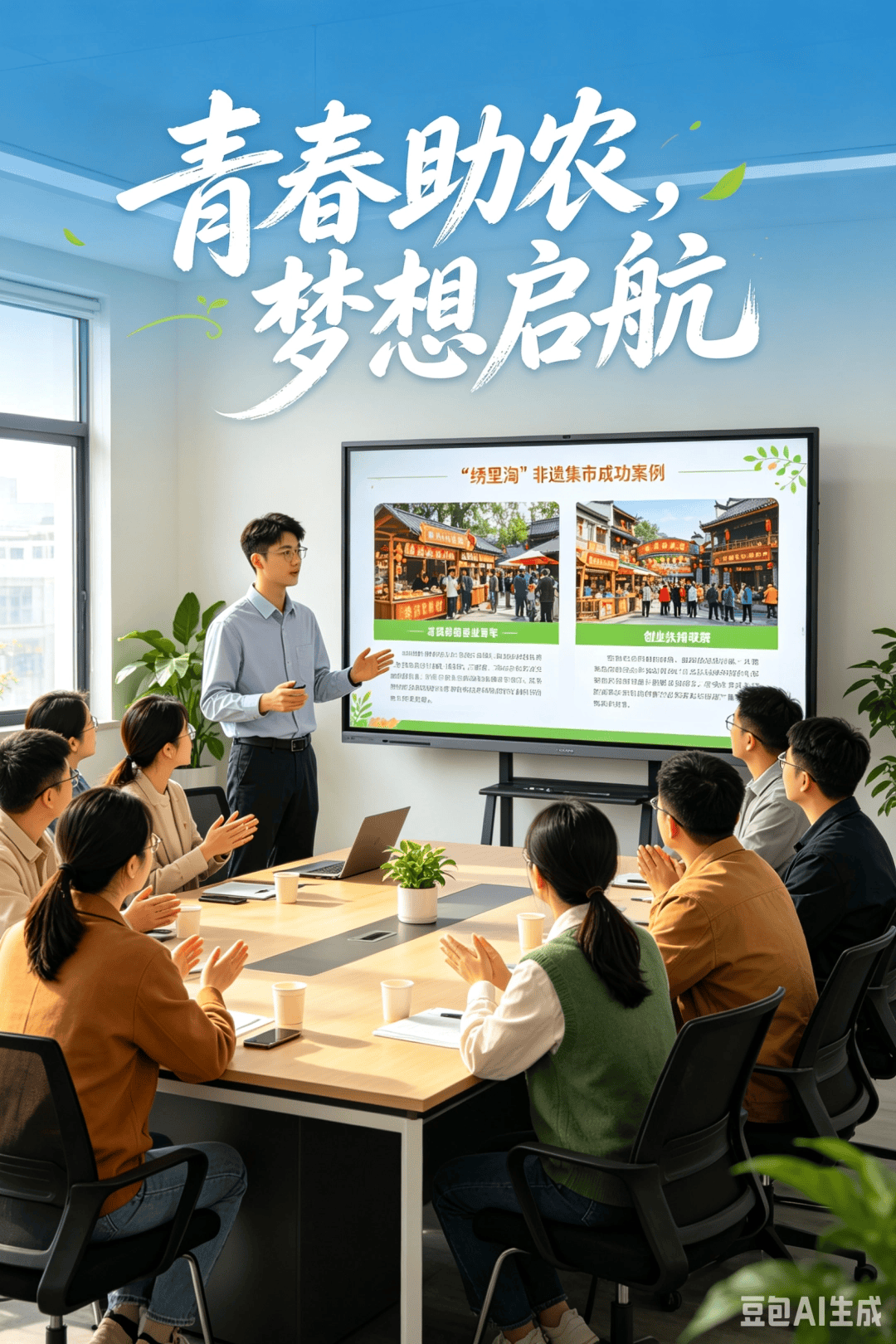 AI组图｜一群青年让非遗集市出圈